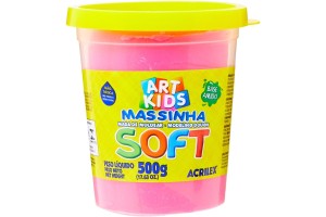 MASSA DE MODELAR ACRILEX PT 500G MARAVILHA