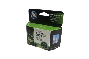 CARTUCHO ORIGINAL HP 667XL CORES