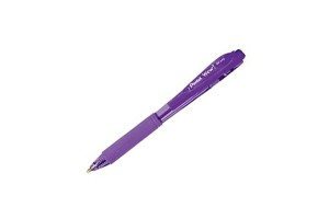 CANETA ESFEROG 1.0 RETRATIL WOW VIOLETA PENTEL