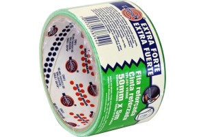 FITA ADESIVA REFORCADA EUROCEL VERDE 50MMX5M