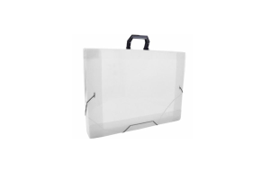 PASTA MALETA OFICIO ACP 40MM CRISTAL