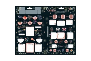 ADESIVO DECORADO DUPLO METALICO CAPRICHO